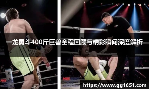 VSport一龙勇斗400斤巨兽全程回顾与精彩瞬间深度解析
